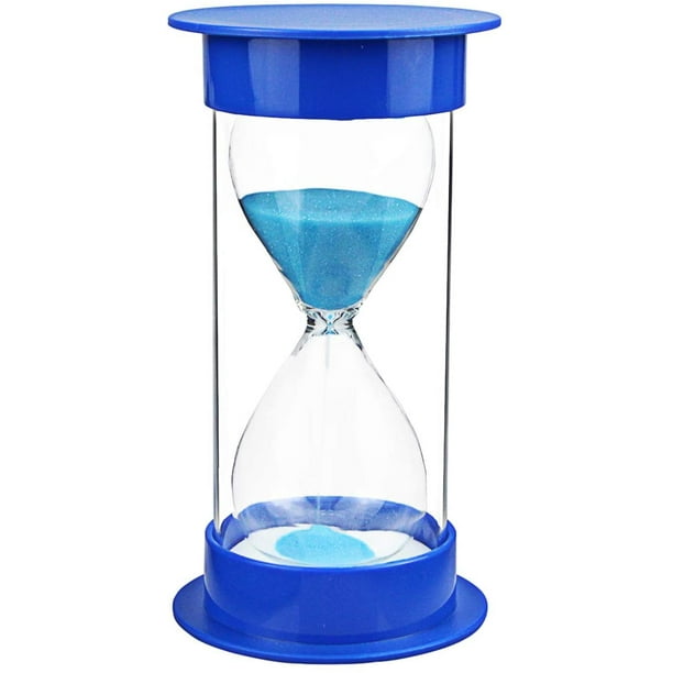 15 Minutes Sand Hourglass Time Clock White & Yellow Light Creative Sensor Light
